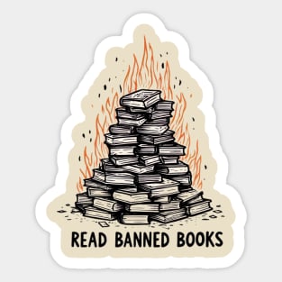 Read Banned Books Sticker